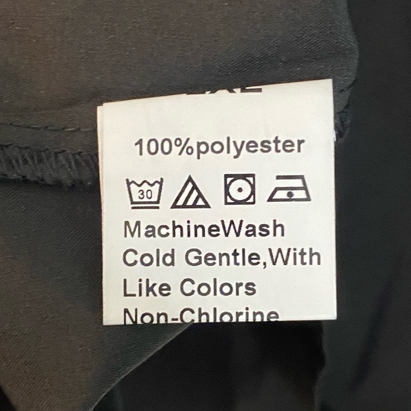 Black Sheer Spaghetti Strap Top 2XL, Soft & Sultry Layering Piece - Picture 6 of 6